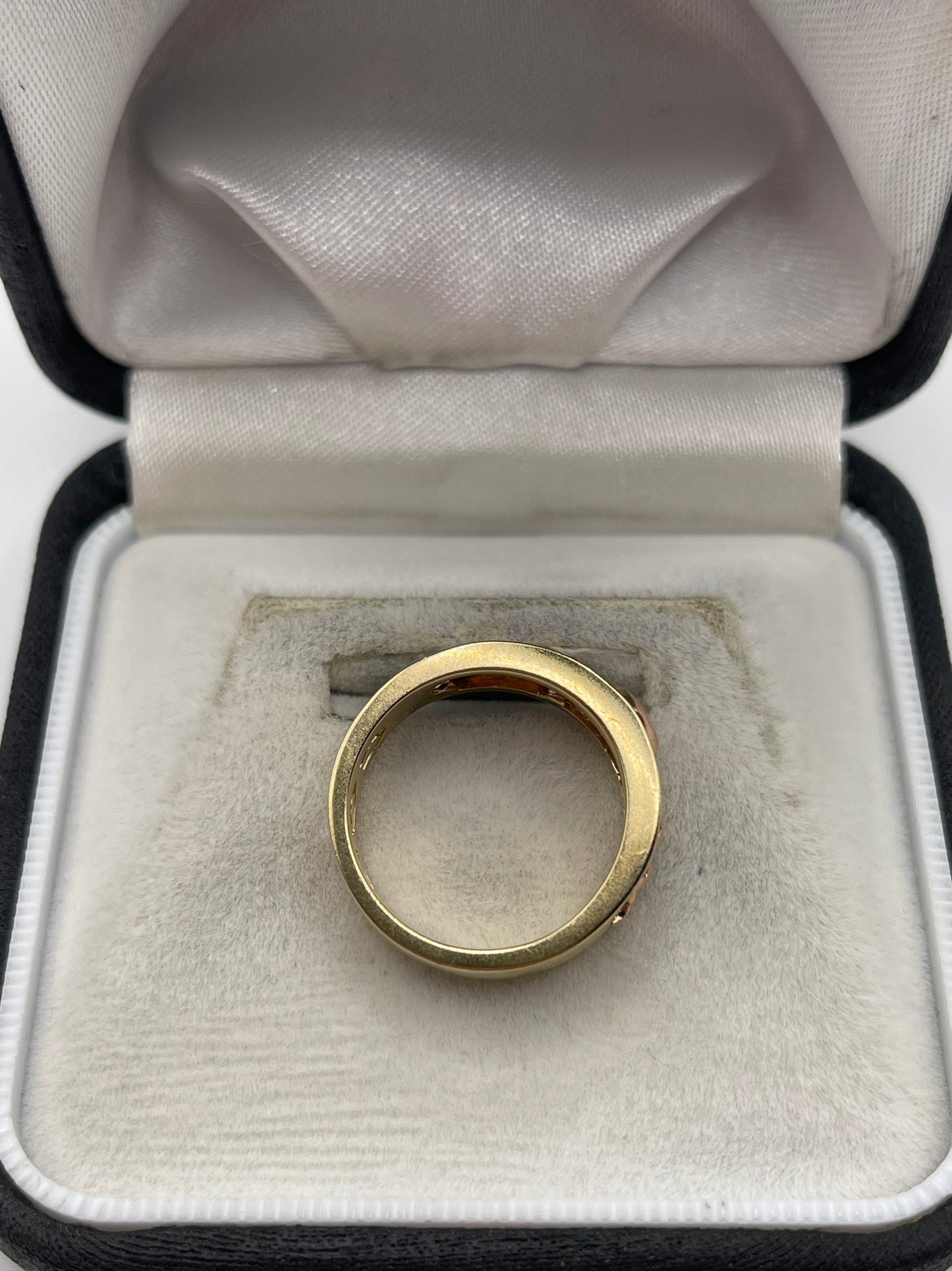 Clogau 9ct two two gold ring