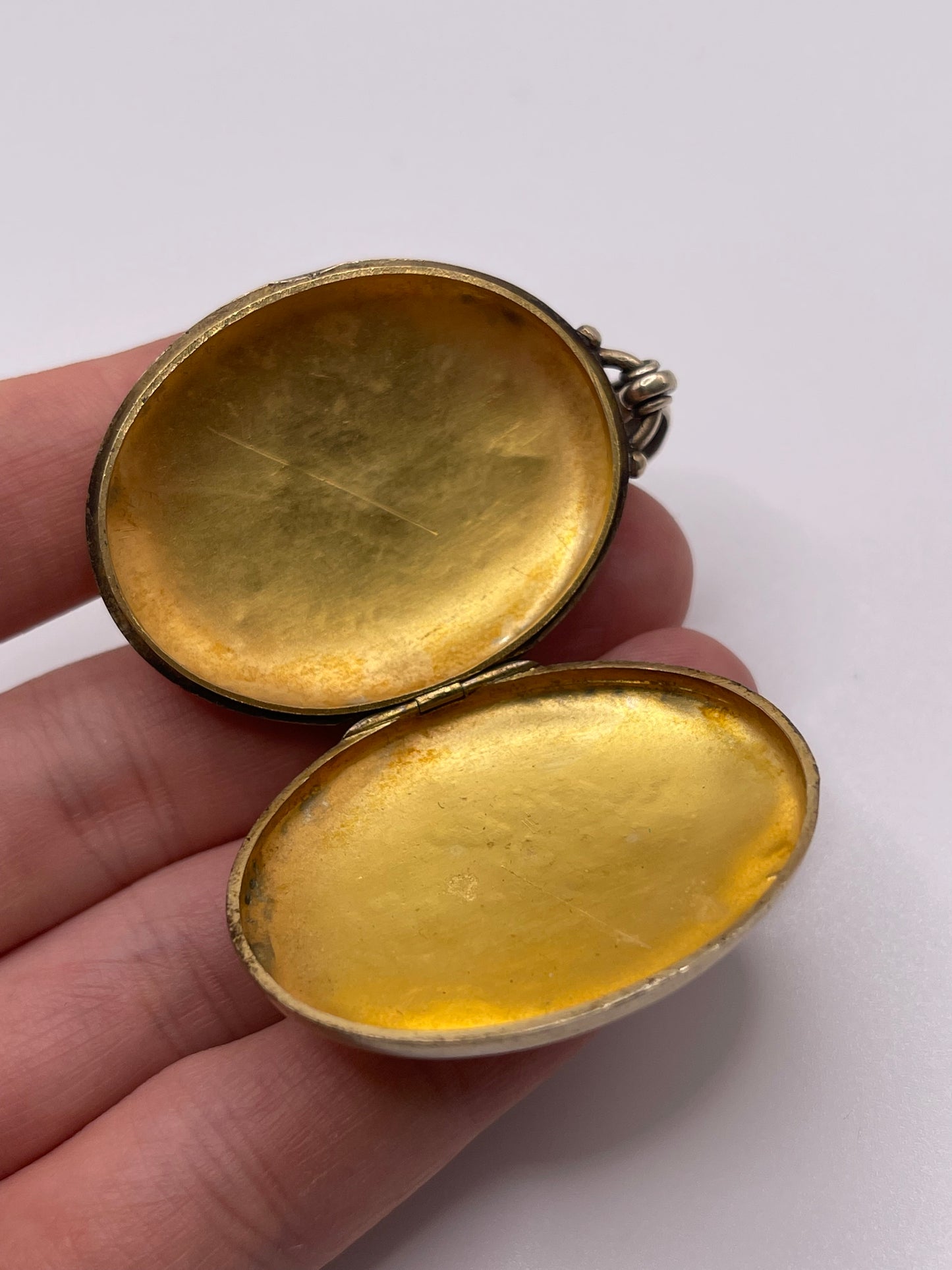 Antique silver locket