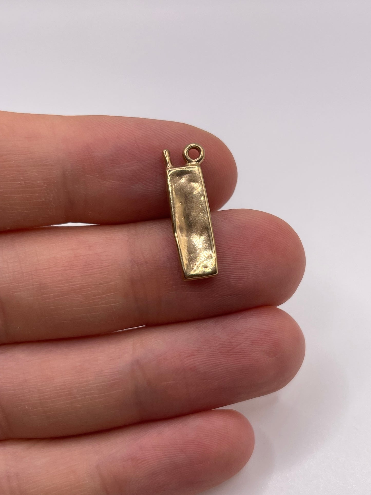 9ct gold mobile phone charm