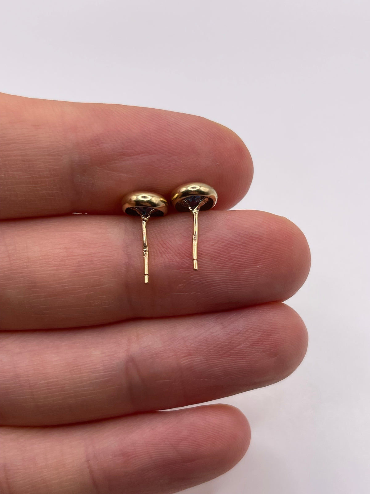 9ct gold topaz earrings