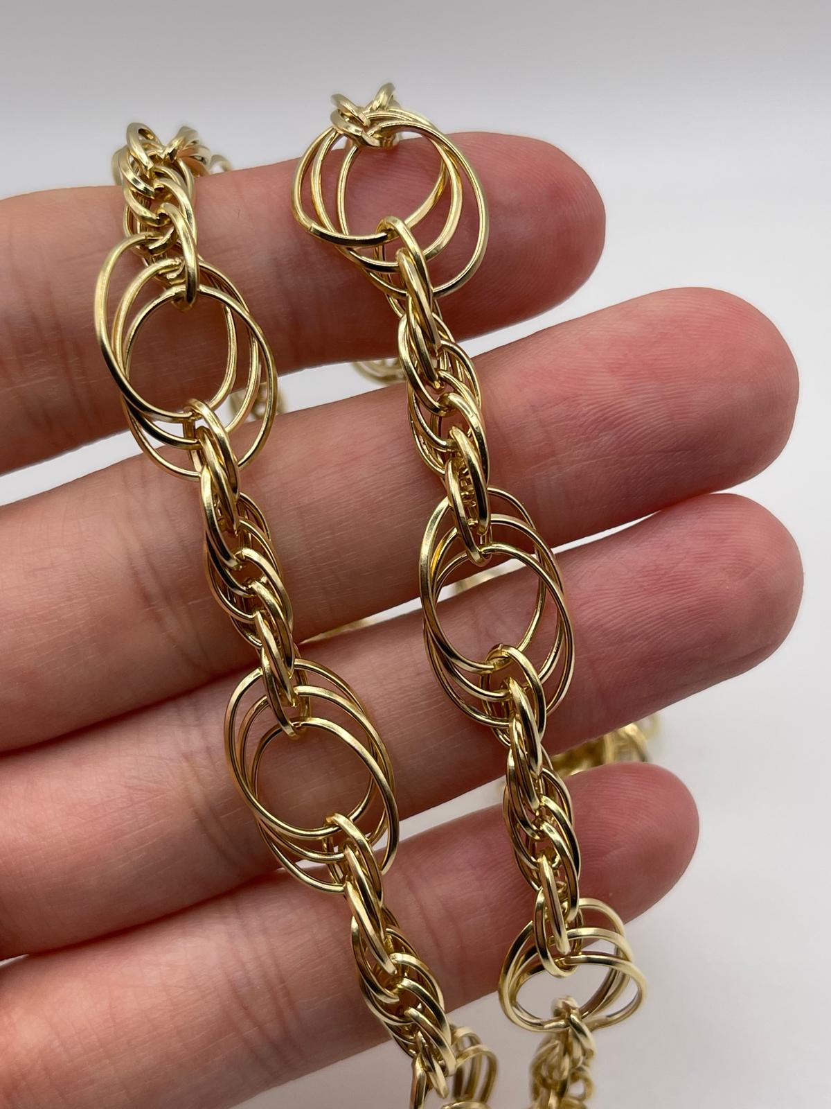 9ct gold chain 455