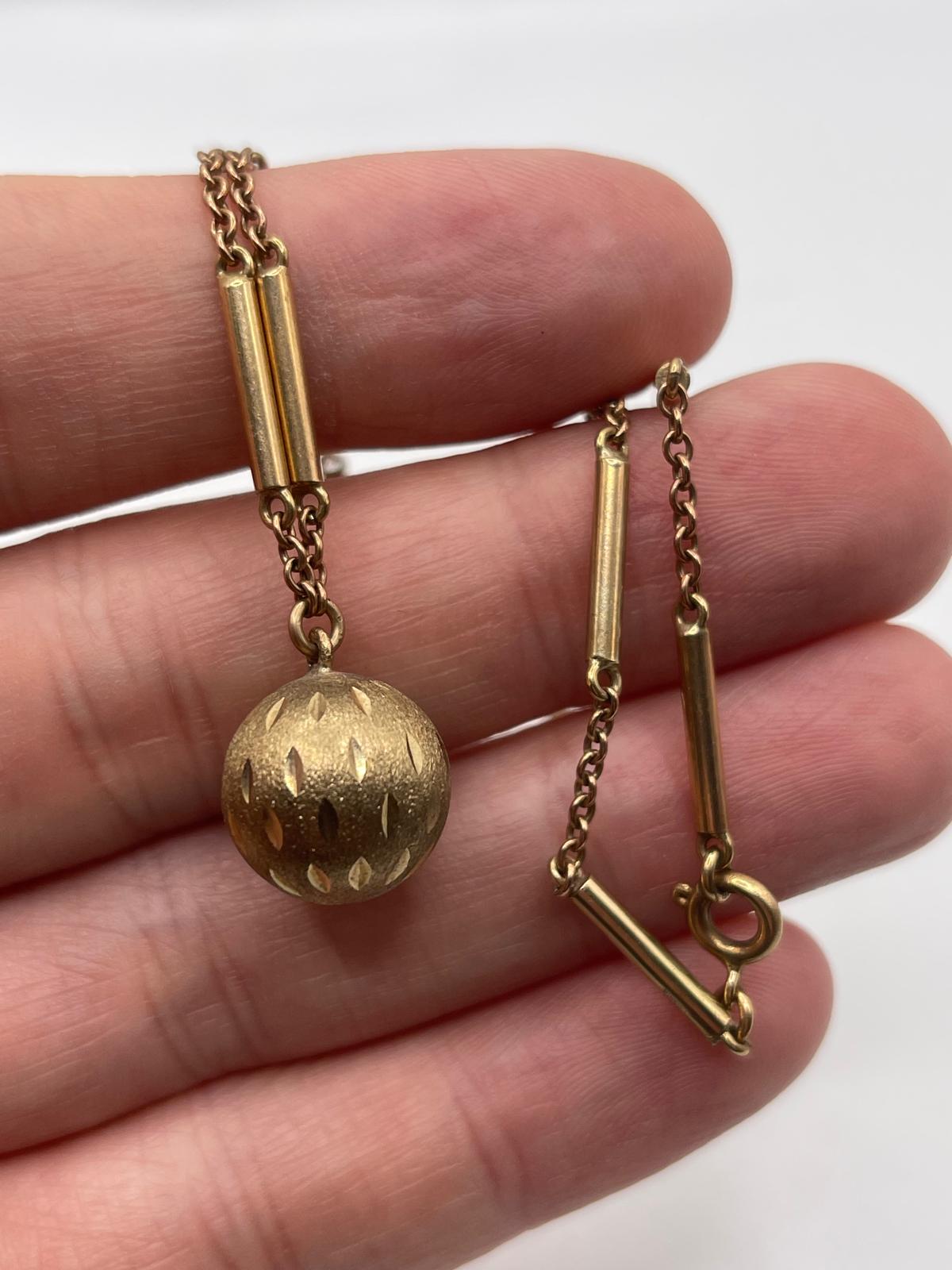 9ct gold chain 7