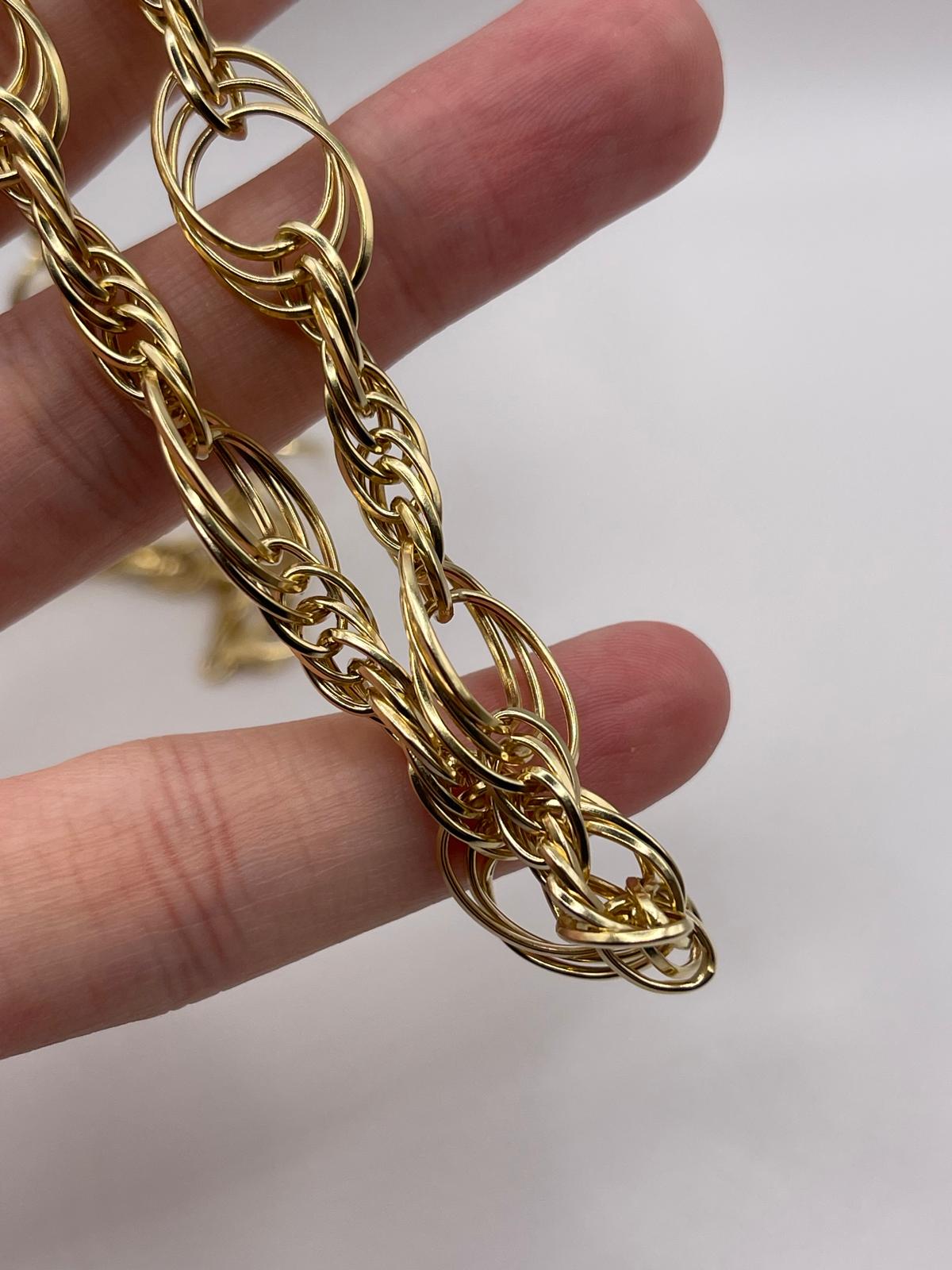 9ct gold chain 455