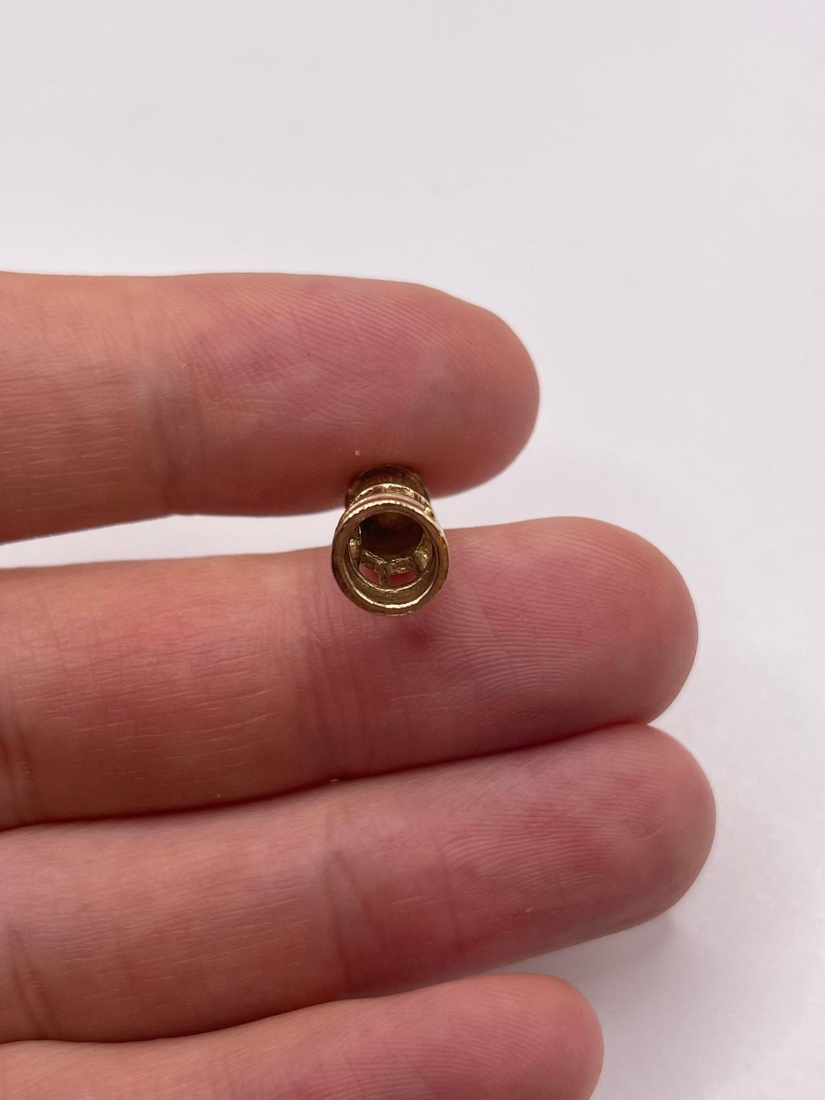 9ct gold minors lamp charm
