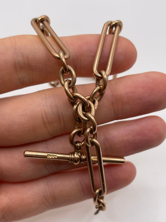 9ct rose gold chain 281