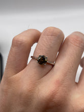 Load image into Gallery viewer, Platinum 2ct cognac diamond ring
