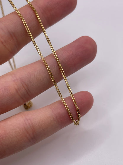 18ct gold chain 208