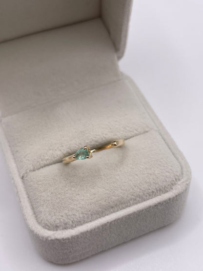 9ct gold tourmaline ring