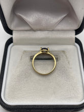 Load image into Gallery viewer, 9ct gold iolite ring
