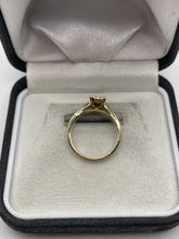 Load image into Gallery viewer, 9ct gold diamond cluster ring
