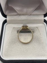 Load image into Gallery viewer, 9ct gold topaz and diamond ring

