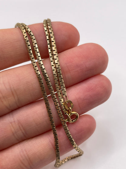 9ct gold chain 34