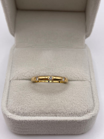 18ct gold diamond eternity ring