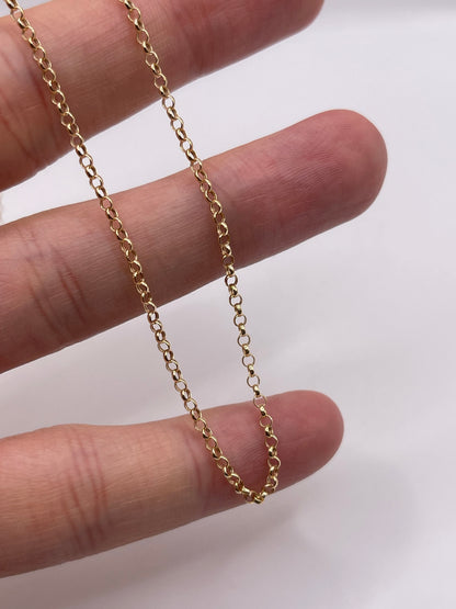 9ct gold chain F