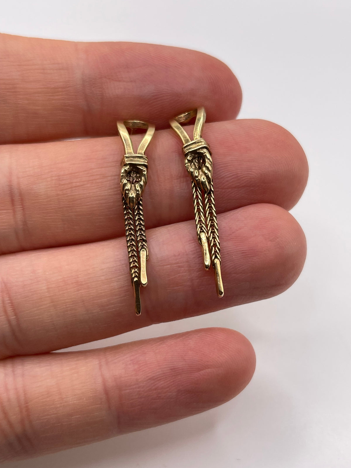 9ct gold earrings