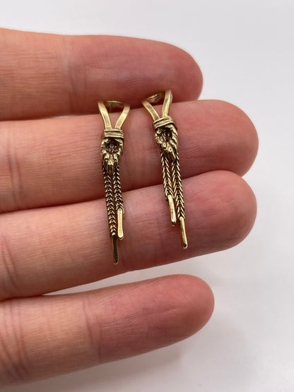 9ct gold earrings