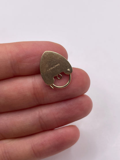 9ct gold padlock 14