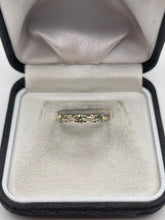 Load image into Gallery viewer, 9ct gold quartz and zircon ring
