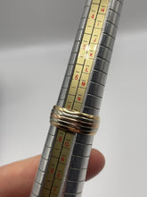 Load image into Gallery viewer, 14ct tri gold band
