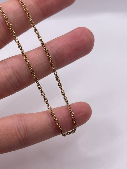 9ct gold chain 179