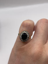 Load image into Gallery viewer, 9ct gold sapphire and diamond ring
