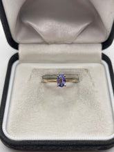 Load image into Gallery viewer, 9ct gold tanzanite ring
