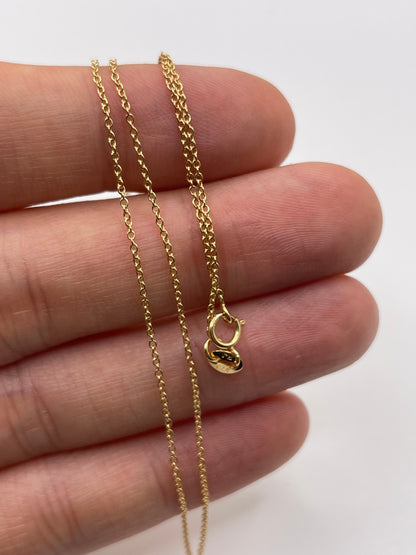9ct gold chain 326