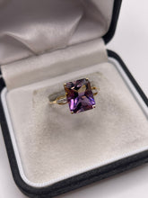 Load image into Gallery viewer, 9ct gold ametrine and diamond ring
