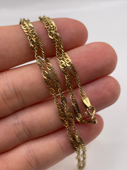 9ct gold chain 102