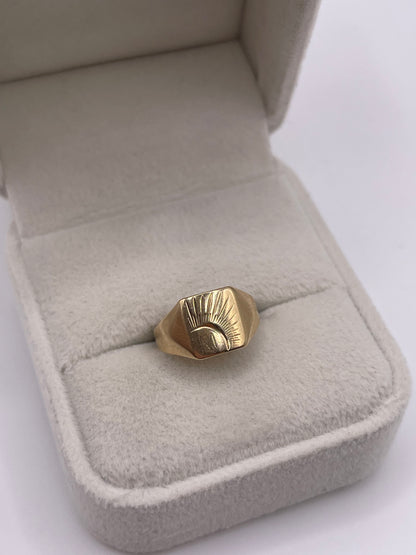 9ct gold signet ring