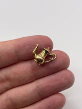 Load image into Gallery viewer, 9ct gold coffee pot charm
