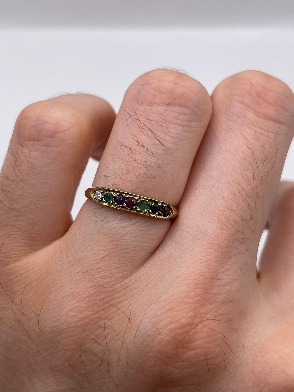 9ct gold dearest ring