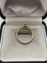 Load image into Gallery viewer, 9ct gold sphene and zircon ring

