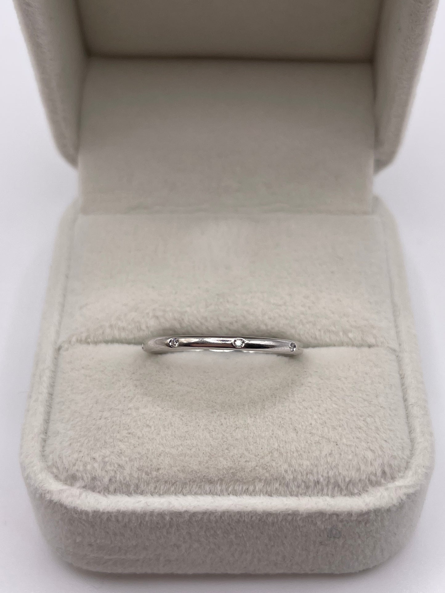 18ct white gold diamond eternity ring