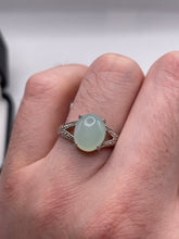 Load image into Gallery viewer, Silver gemstone ring
