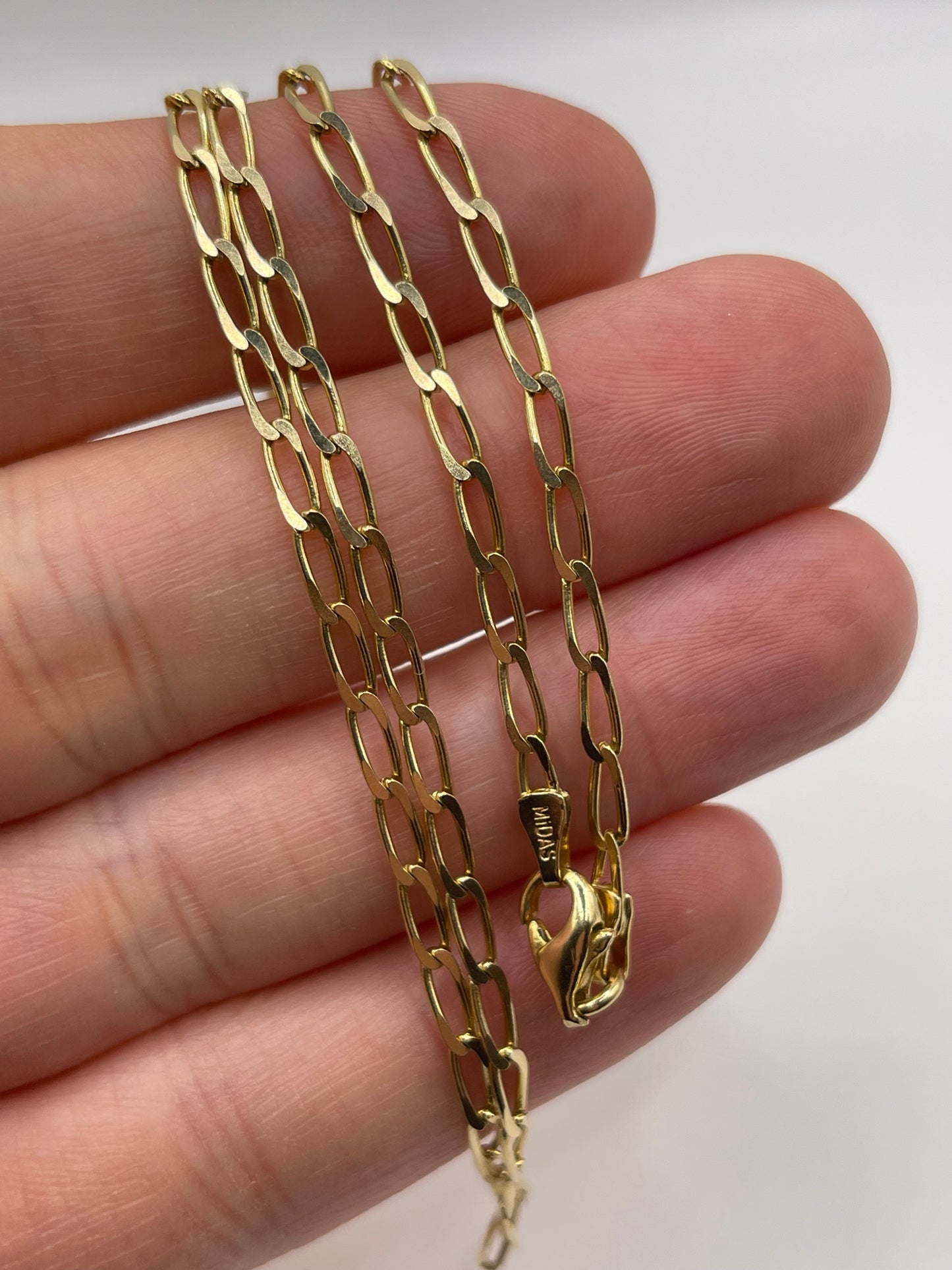 14ct gold chain 108