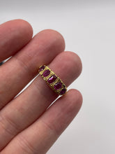Load image into Gallery viewer, 18ct gold ruby ring
