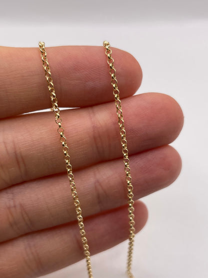 9ct gold chain 266