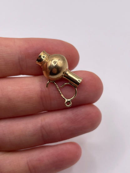 9ct gold jug charm