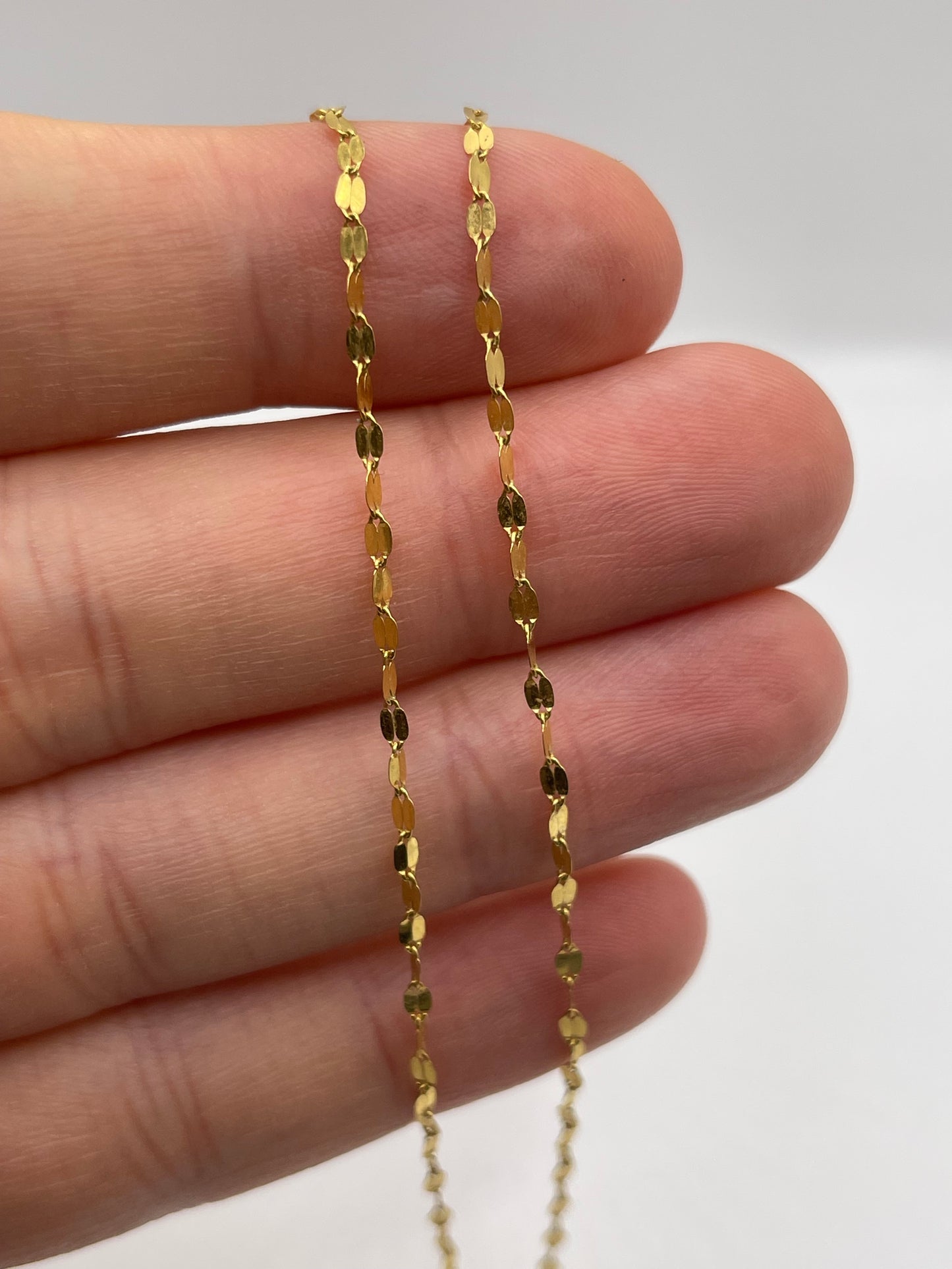 9ct gold chain 453