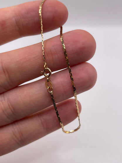 9ct gold bracelet