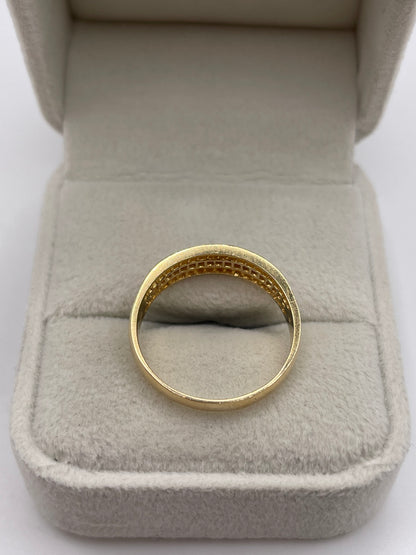 14ct gold diamond ring