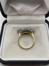 Load image into Gallery viewer, 18ct gold sapphire and diamond ring
