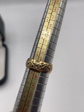 Load image into Gallery viewer, 9ct gold patterned band
