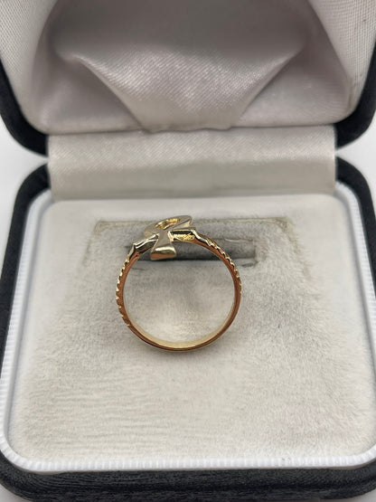 9ct gold ankh ring