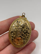 Load image into Gallery viewer, Antique 9ct gold pearl and diamond locket
