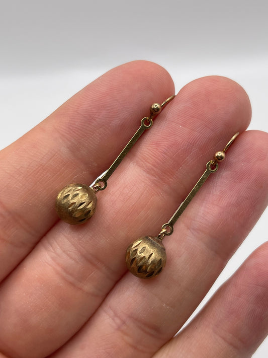 9ct gold earrings