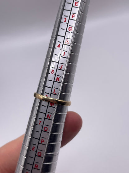 9ct gold turquoise ring