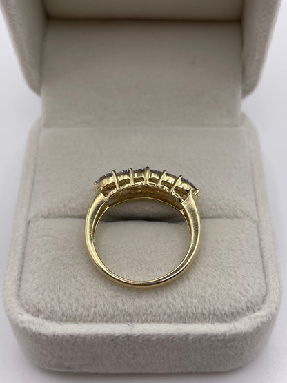 9ct gold tanzanite ring