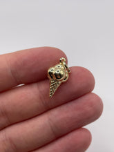 Load image into Gallery viewer, 9ct gold ice cream charm
